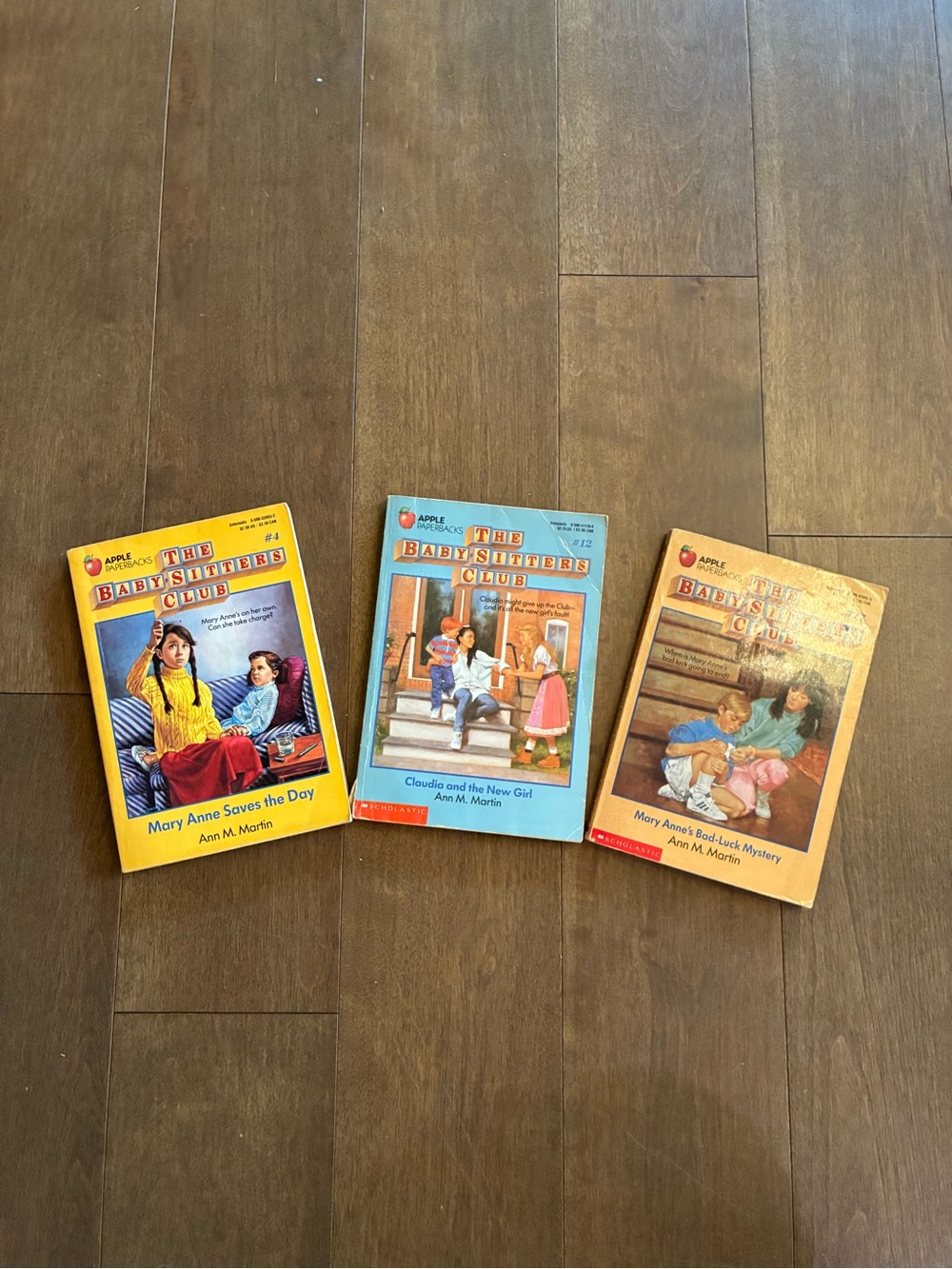 The Baby-Sitters Club Paperback Book Lot - #4, #12,#17